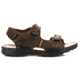 MCKEYLOR Læder Sandaler brun