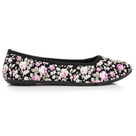 Ballerinaer med blomster flerfarvet