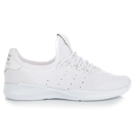 Hvide slip-on sneakers