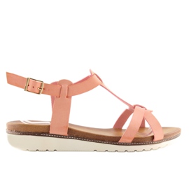 Pink damesandaler C1822 pink lyserød