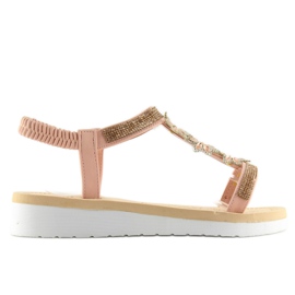 Pink damesandaler WSJ-49 pink lyserød