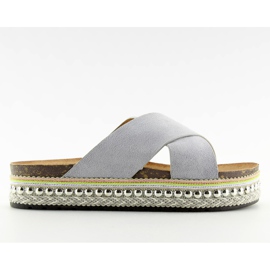 Grå espadriller H55 grå
