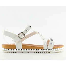 Hvide damesandaler WSJ-51 Hvid