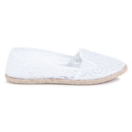Mckeylor Lace slipons hvid