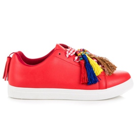 Moderigtige røde VICES sneakers
