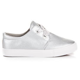 Seastar Sølvbundne sneakers grå