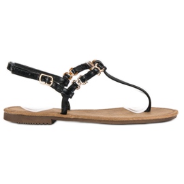 Comer Sorte flade flip-flops