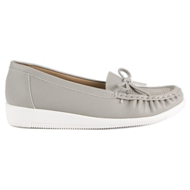 Tullo Grå loafers til kvinder