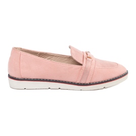 Vices Pink laster loafers lyserød