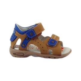 Velcro sandaler Ren But 1471 honning flerfarvet blå