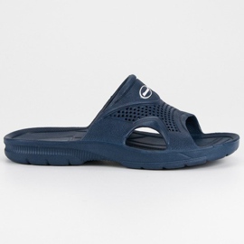 Hasby Mørkeblå gummi flip-flops marine blå