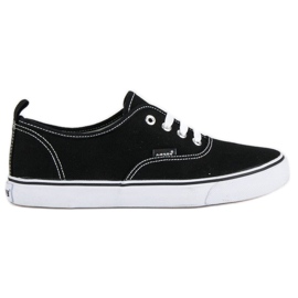 Hasby Sorte sneakers med snøre