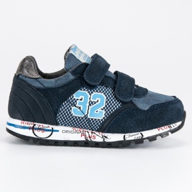 American Club Navy American Sports Shoes blå