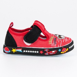 American Club Røde amerikanske sneakers