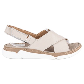 Filippo Komfortable flade sandaler brun