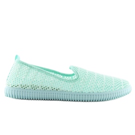 BM1966 Grønne mesh mint sneakers