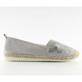 Grå 5599-1 Grå Espadriller