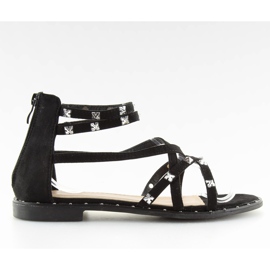 Sorte sandaler til kvinder 358 sort