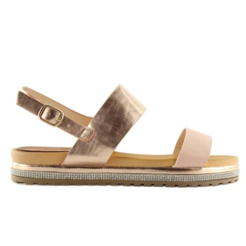 Pink damesandaler SL88P Pink lyserød