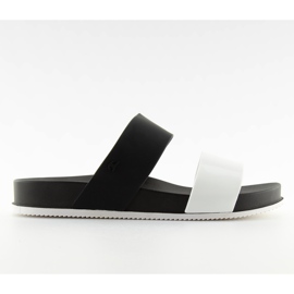 KM122 sorte silikone sorte flip-flops