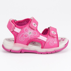 American Club Pink amerikanske sandaler lyserød