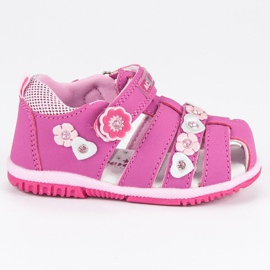 American Club Pink amerikanske sandaler lyserød