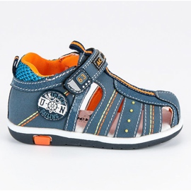 American Club Amerikanske denim sandaler blå