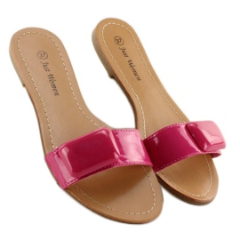 Hjemmesko med strop 8293-60 Fuchsia pink lyserød
