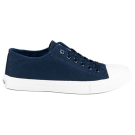 McKey Marineblå sneakers til kvinder