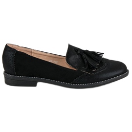 Bestelle Stilfulde dame loafers sort