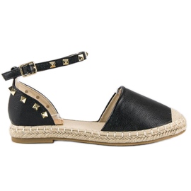 Rock espadrilles sandaler sort