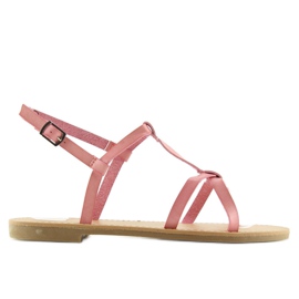 Fluorescerende sandaler pink pink sommerhit lyserød