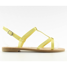 Fluorescerende sandaler rammer den sommergule 5132 Yellow