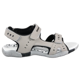 Hasby Sport flade sandaler grå