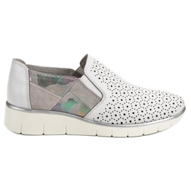 Filippo Hvide Slip On sko
