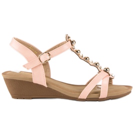 Pink kile sandaler lyserød