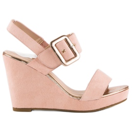 Bello Star Kile-sandaler i ruskind lyserød
