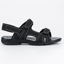 Hasby Velcro sandaler sort