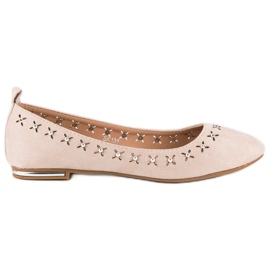 Nio Nio Elegante ballerinaer brun