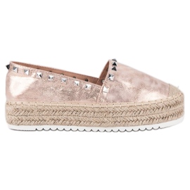 Forever Folie Espadriller på platformen lyserød