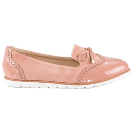 Super Me Casual pink loafers lyserød