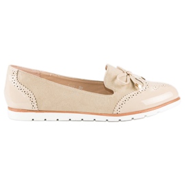 Super Me Casual beige mokkasiner
