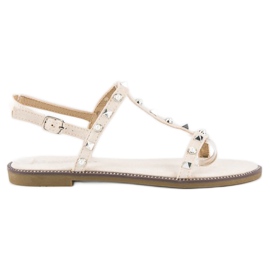Bestelle Beige sandaler