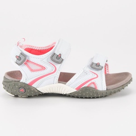 American Club Sandaler amerikanske runder hvid