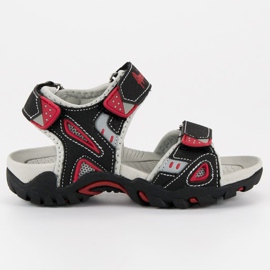 American Club Amerikanske drenge sandaler sort