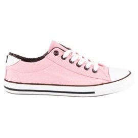Seastar Old school sneakers lyserød