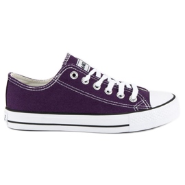 Andy Z Klassiske sneakers violet