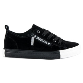 Seastar Sorte ruskind sneakers
