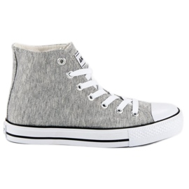 Andy Z Klassiske sneakers over anklen grå