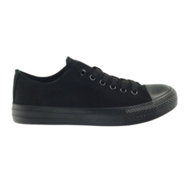 DK Sorte sneakers bundet